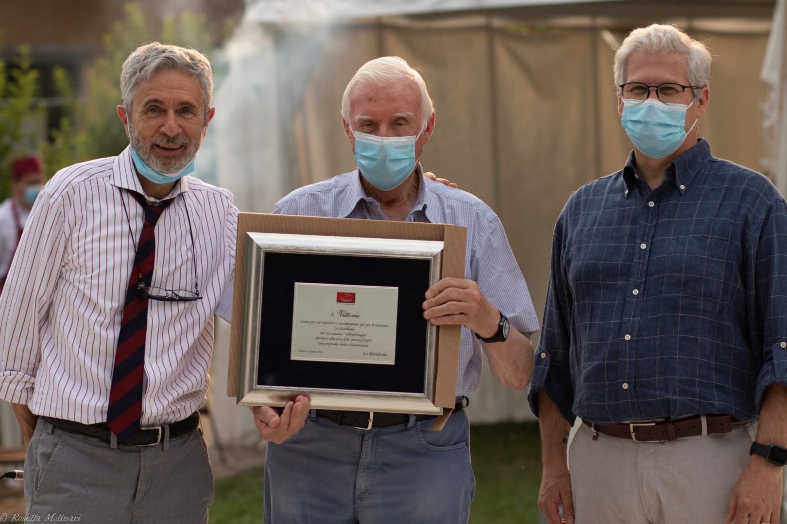 Passaggio di consegne alla guida de La Meridiana