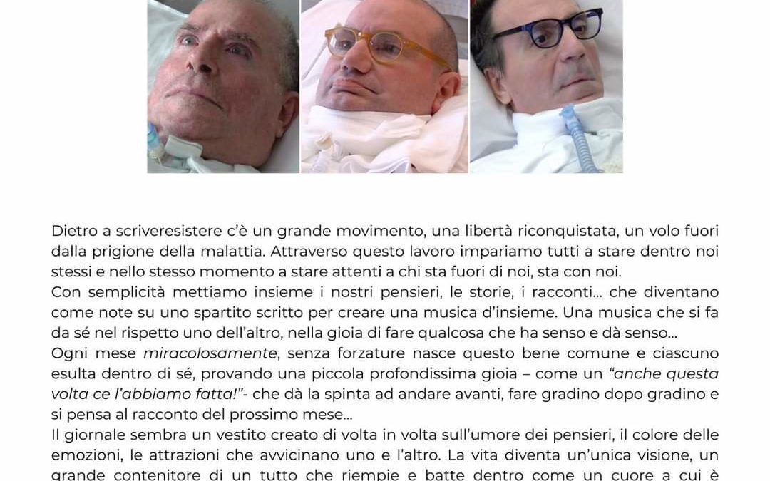 Scriveresistere, il magazine di chi scrive con gli occhi