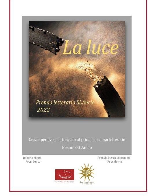 Fra Buio e Luce: premiazione vincitori Premio SLAncio
