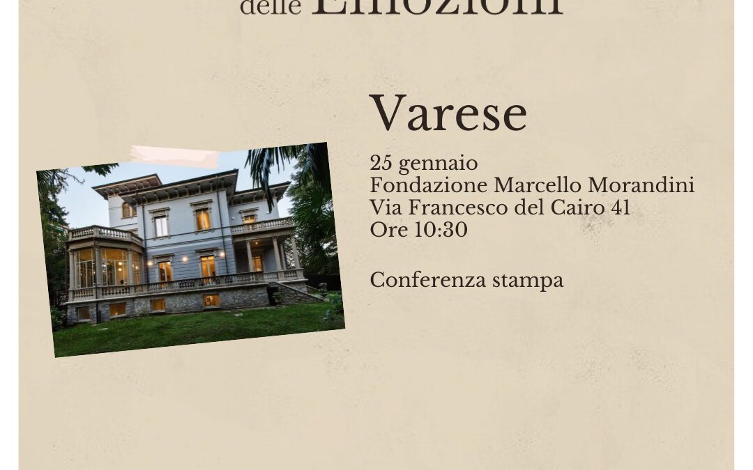 La Memoria delle Emozioni arriva a Varese