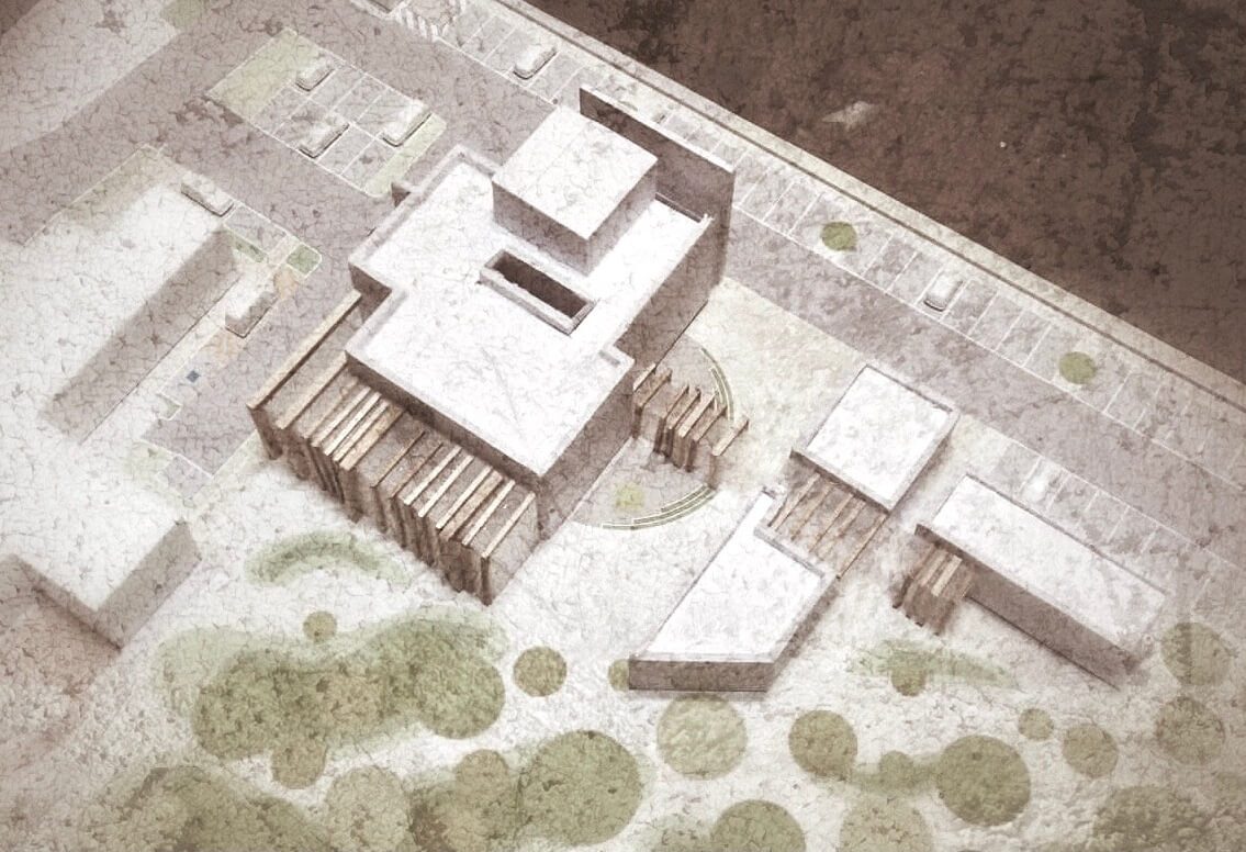 Modello architettonico del nuovo centro a Monza