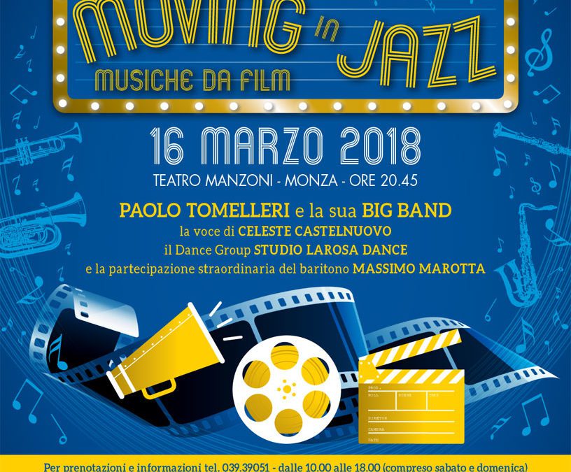 Moving in jazz musiche da film, il concerto di solidarietà di Paolo Tomelleri