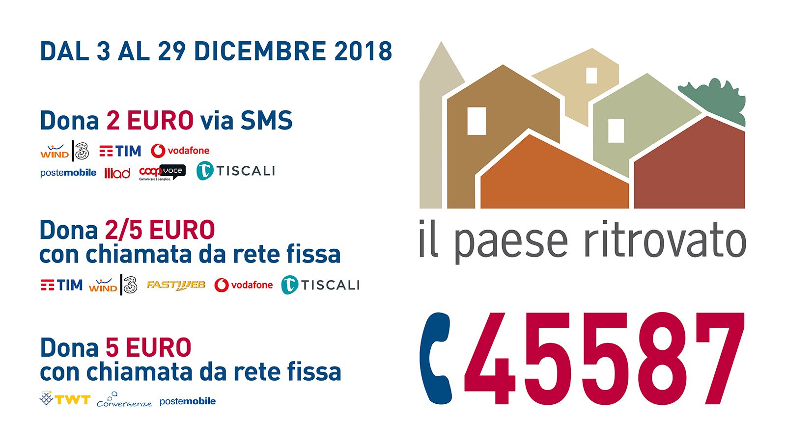 sms solidale 45587