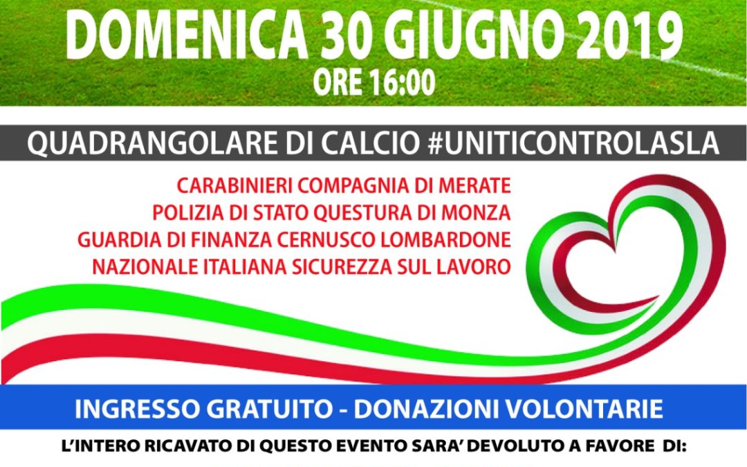 Un quadrangolare di calcio in favore di SLAncio