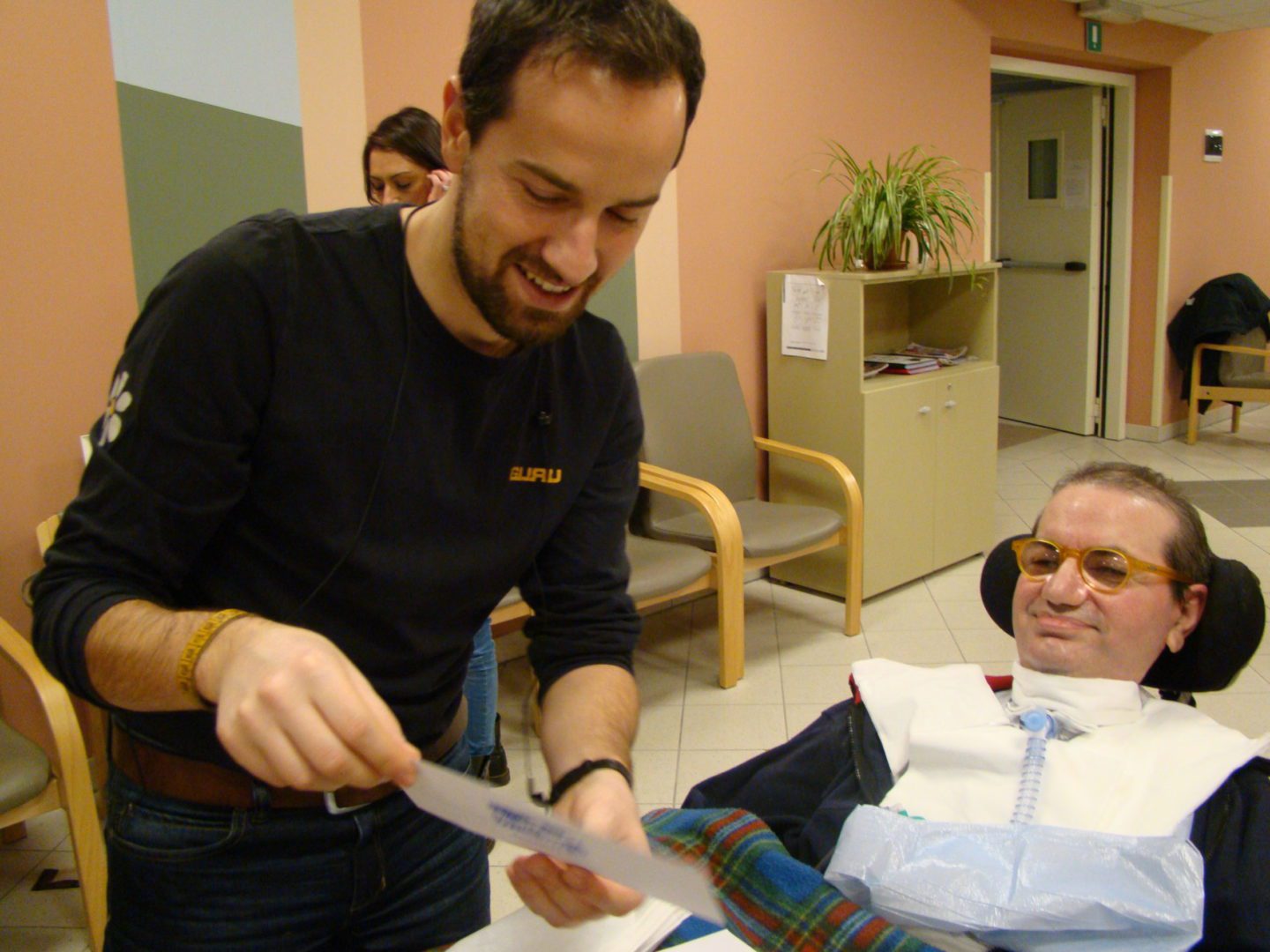 Luigi Picheca con il figlio Valerio