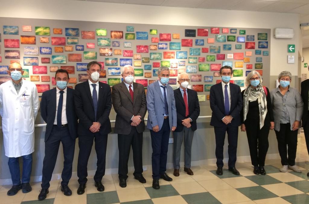 La visita di Attilio Fontana Presidente di Regione Lombardia