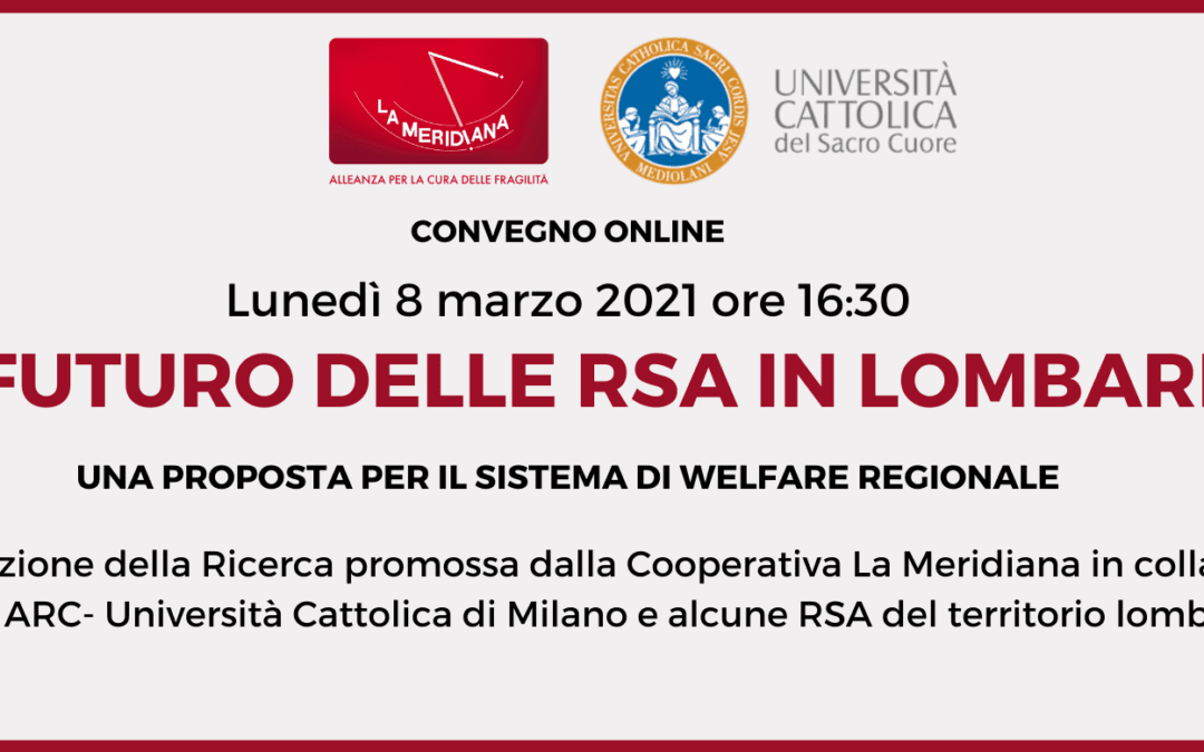 Il futuro delle RSA in Lombardia
