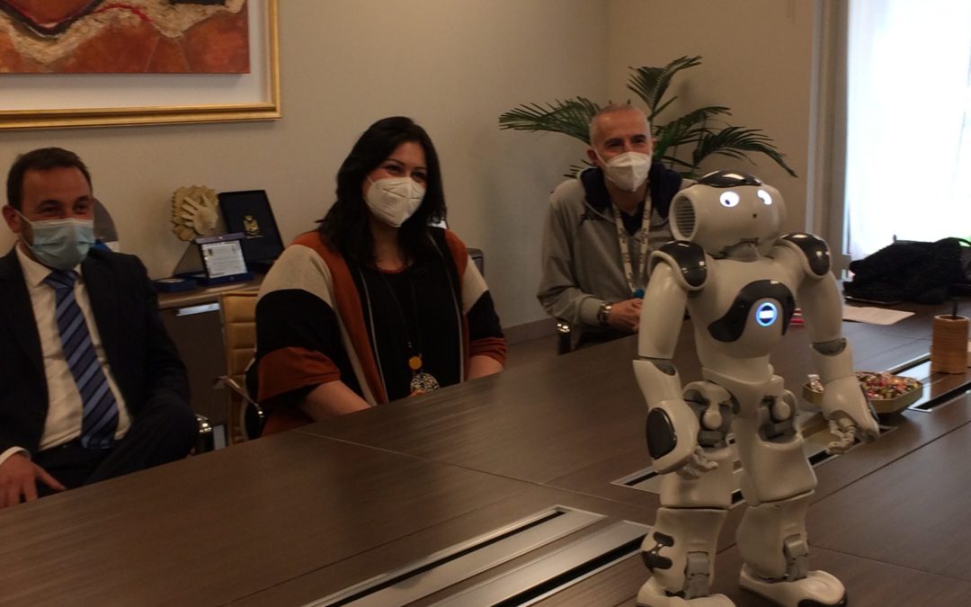 NAO, il robot, amico speciale dei residenti del Paese Ritrovato