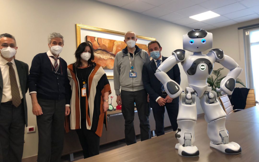 NAO, il robot, amico speciale dei residenti del Paese Ritrovato