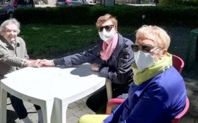 Incontri sempre più ravvicinati per gli ospiti e i loro cari