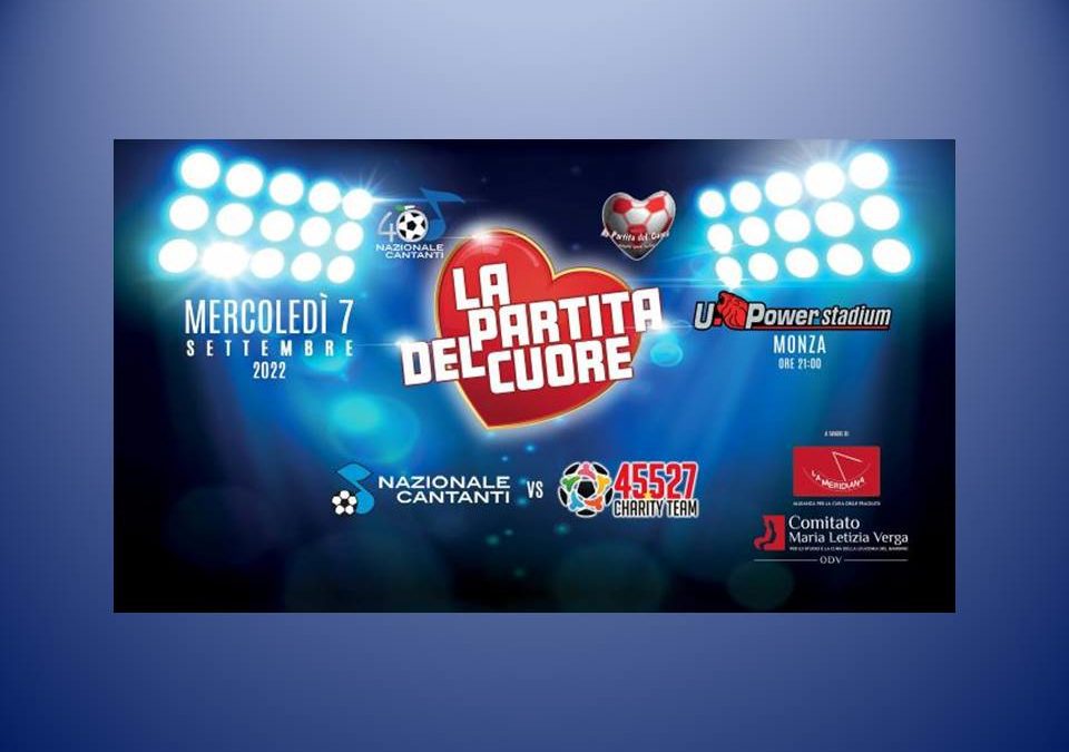 7 settembre: la Partita del Cuore per Il Paese Ritrovato